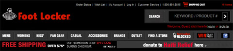 footlocker Footer Locker Support for Haiti